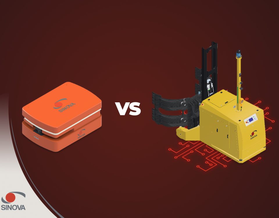 Diferenças entre AGVs e AMRs